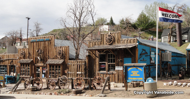 austin nevada place to eat picture on a vanabode trip