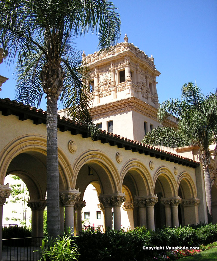 architecture seen throughout balboa park picture