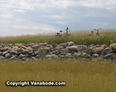 picture of bikes in grass in south dakota