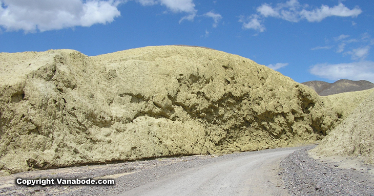 picture of death valley mustard canyon