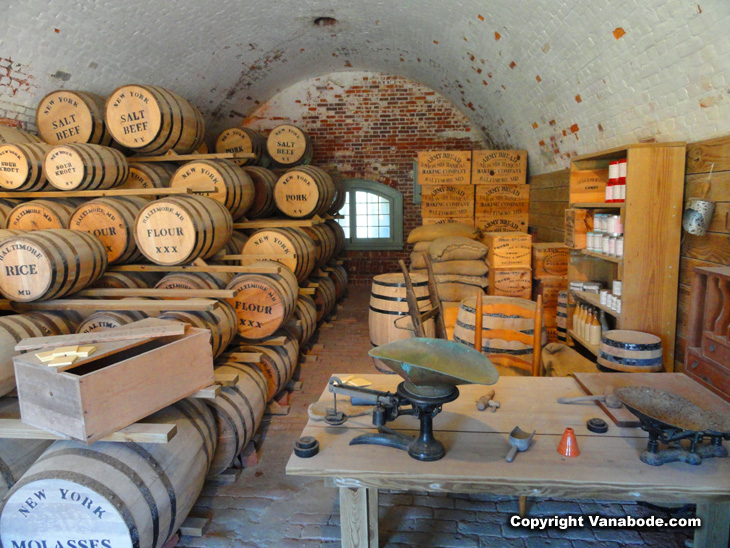 fort macon keg storage depot