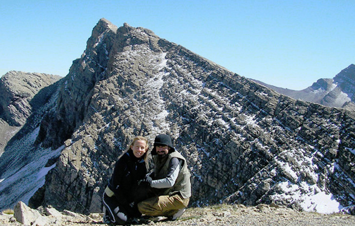 picture taken at top of siyeh pass in glacier
