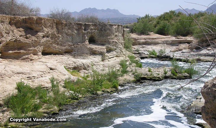 las vegas wash erosion picture