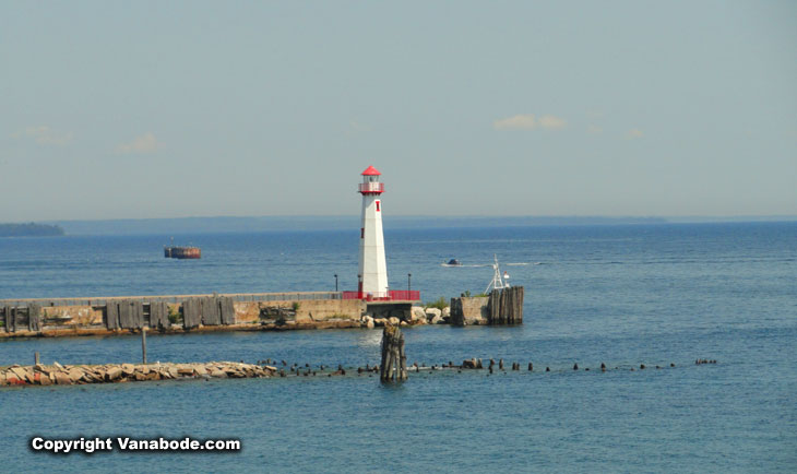 lighthouse mackinaw city area michigan