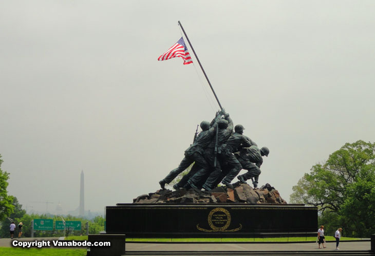 marines memorial in washington dc on vacation
