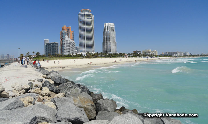 picture taken on jetty in miami south beach