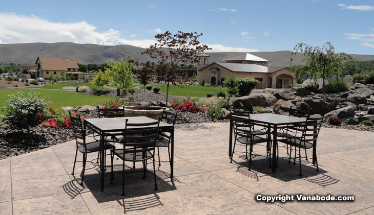 overlooking vintner's village in prosser washington picture