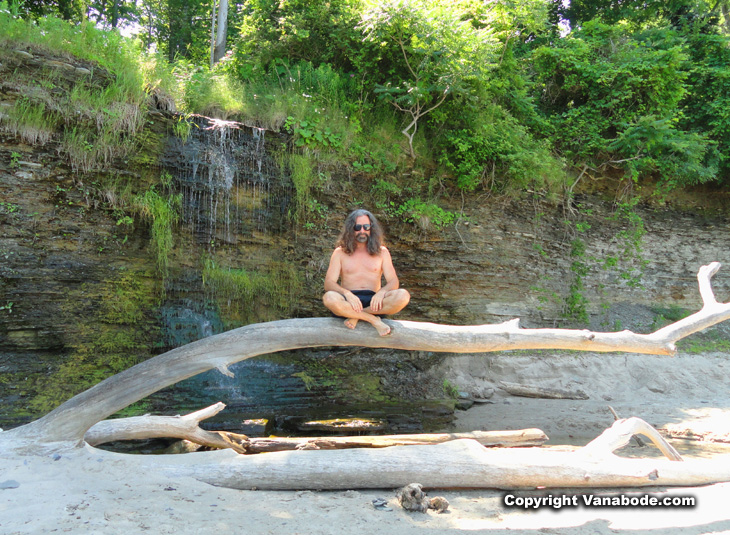 sasquatch on beach in new york