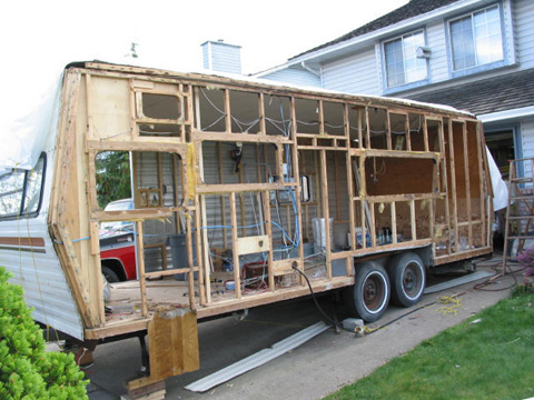 trailer damage repair picture