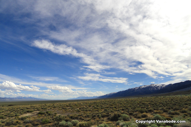 nevada desert mountatins picture vanabode here for free forever