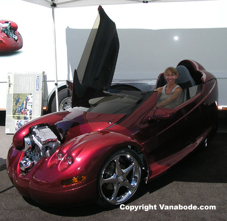 Picture of trike in Sturgis