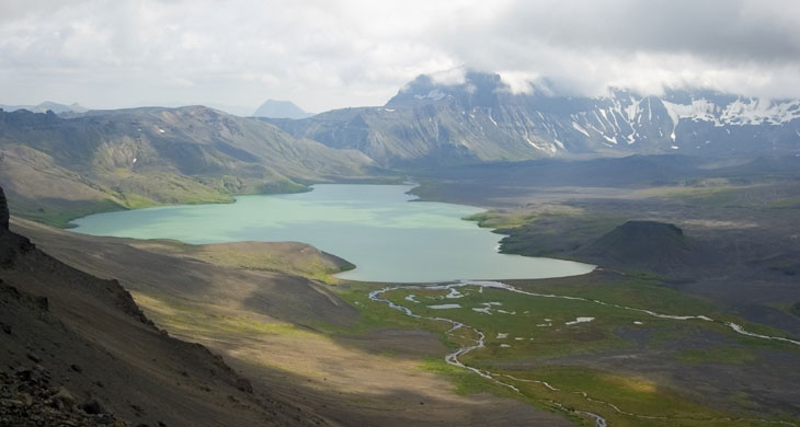 picture of Surprise Lake in Aniakchak National Preserve Alaska