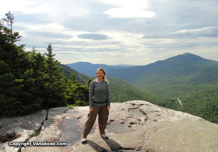 Table Rock Loop hike at the top with kelly