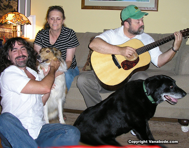 Picture of Jason's Aunt Faye and Larry in Gloucester Virginia