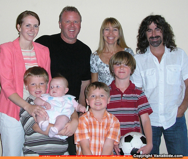 Picture of Kelly's cousin Todd and family in West Point Virginia